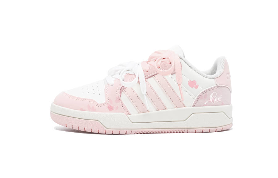 Adidas Neo Entrap Low top Skateboard Shoes Unisex Sweet Pink