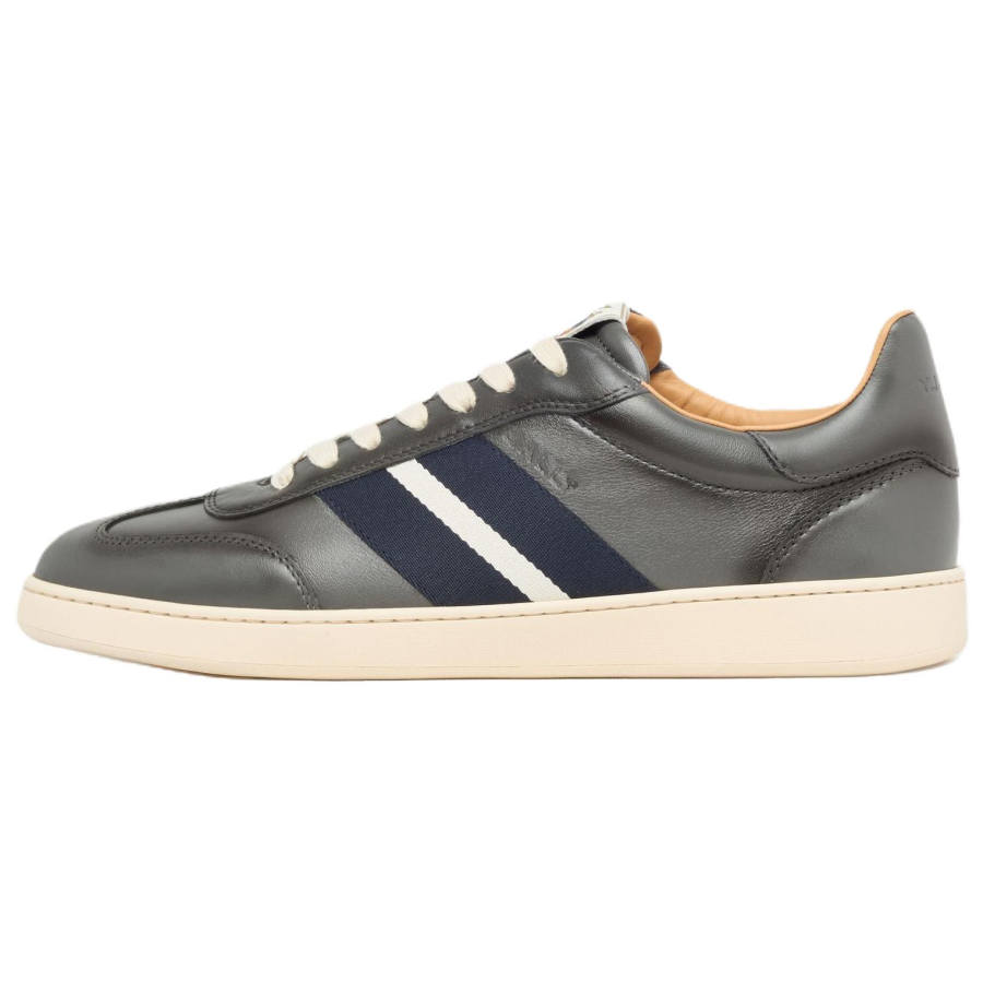 BALLY BALLY Crest Low top Skateboard Shoes Men's Gray