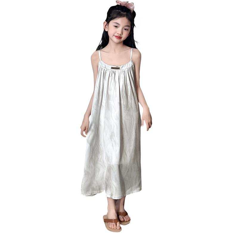 TNTX Kids Dresses Square Collar Moderate Mid Length