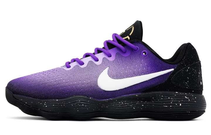 Nike Nike Hyperdunk 2017 Night Sky Cushioning Abrasion Resistant Slip Resistant Low top Basketball Shoes Men's Black