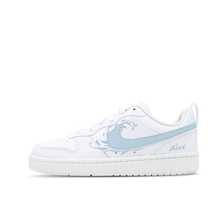 Nike Nike Court Borough 2 Islan, Han Yang Dimension, Campus Style, Good Looking, Dopamine Dressing, Girlish Look Leather