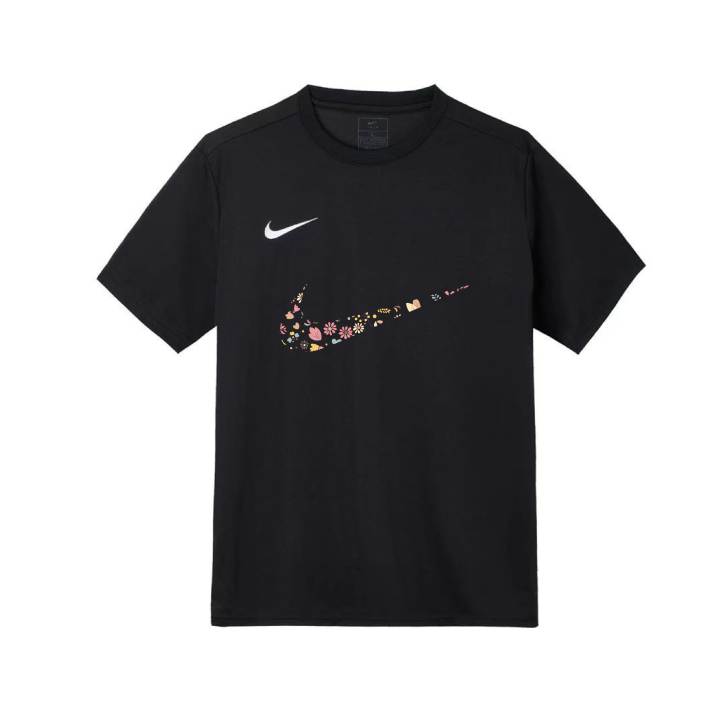 Nike Nike T Shirts Unisex Black Crew Neck