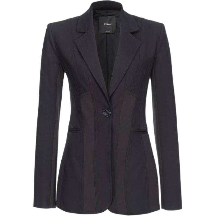 PINKO PINKO Single-breasted Cotton Blazer