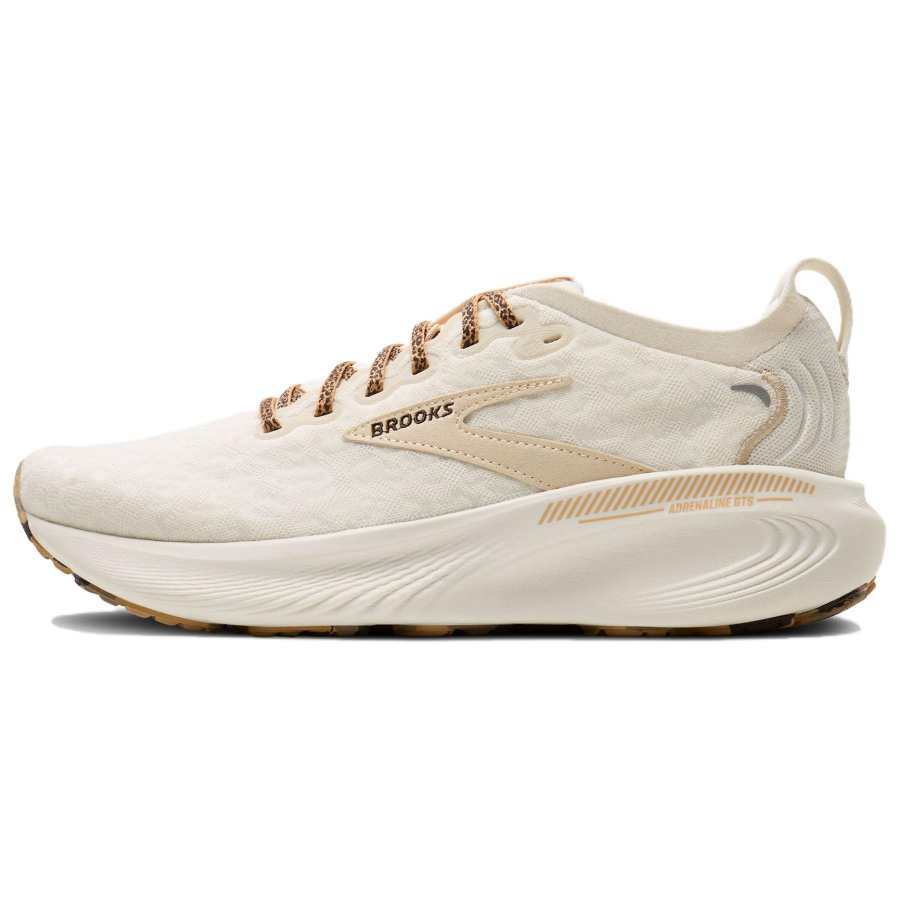Brooks Adrenaline GTS 25 Breathable Support Running Shoes Women's Beige