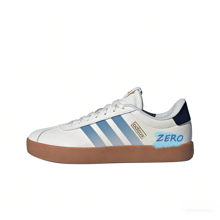Adidas Adidas VL COURT 3.0 Zero Frontier Explorer Low top Skateboard Shoes Unisex Gray Blue