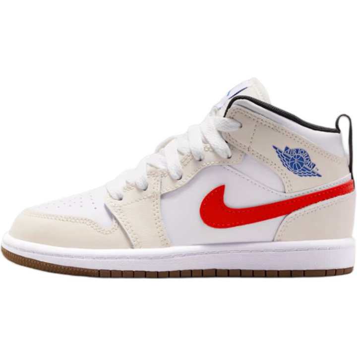Jordan Jordan Air Jordan 1 Children's Basketball Shoes White Kids'