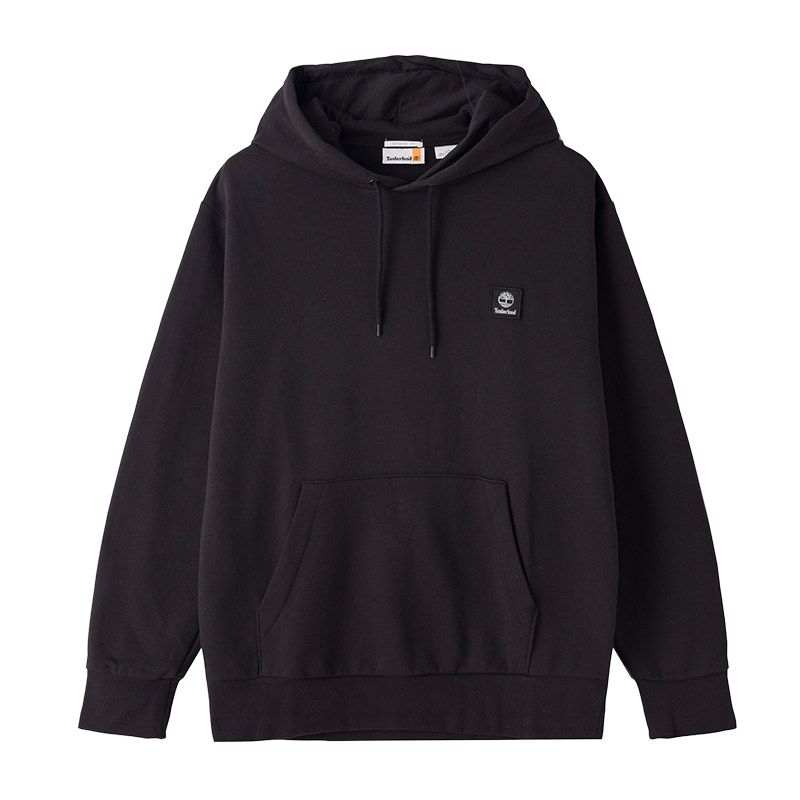 Timberland Sweatshirts Men's 001 Black Hooded Moderate