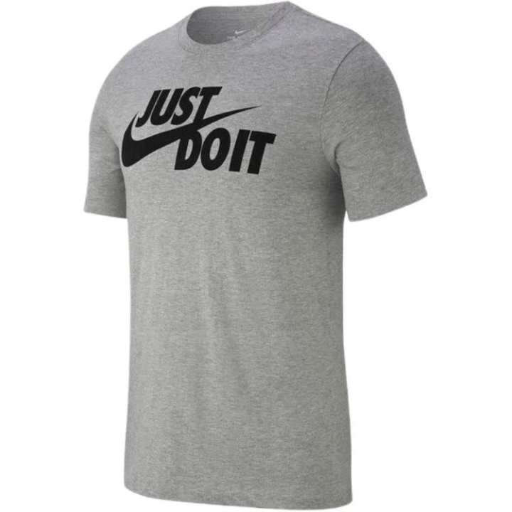 Nike Nike T Shirts Men's Gray Crew Neck