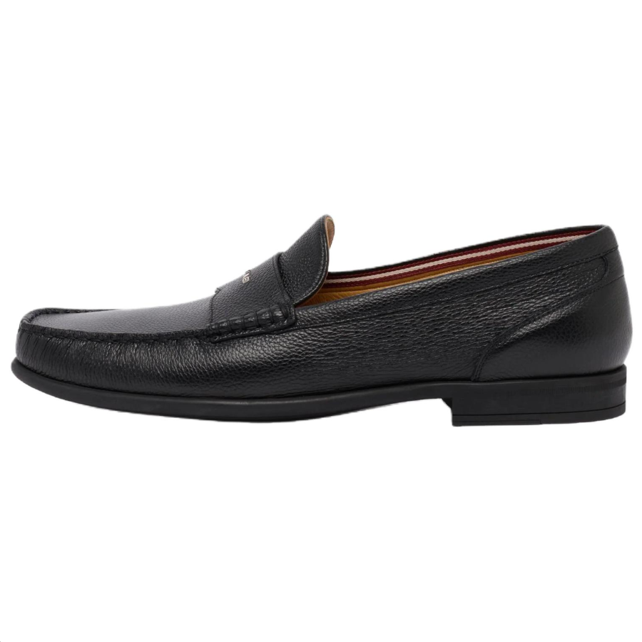 BALLY BALLY Drift Leather Casual Leather Shoes Men's Black