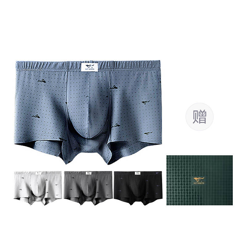 SEPTWOLVES SEPTWOLVES Underwear Gift Box Men's 4 Pack