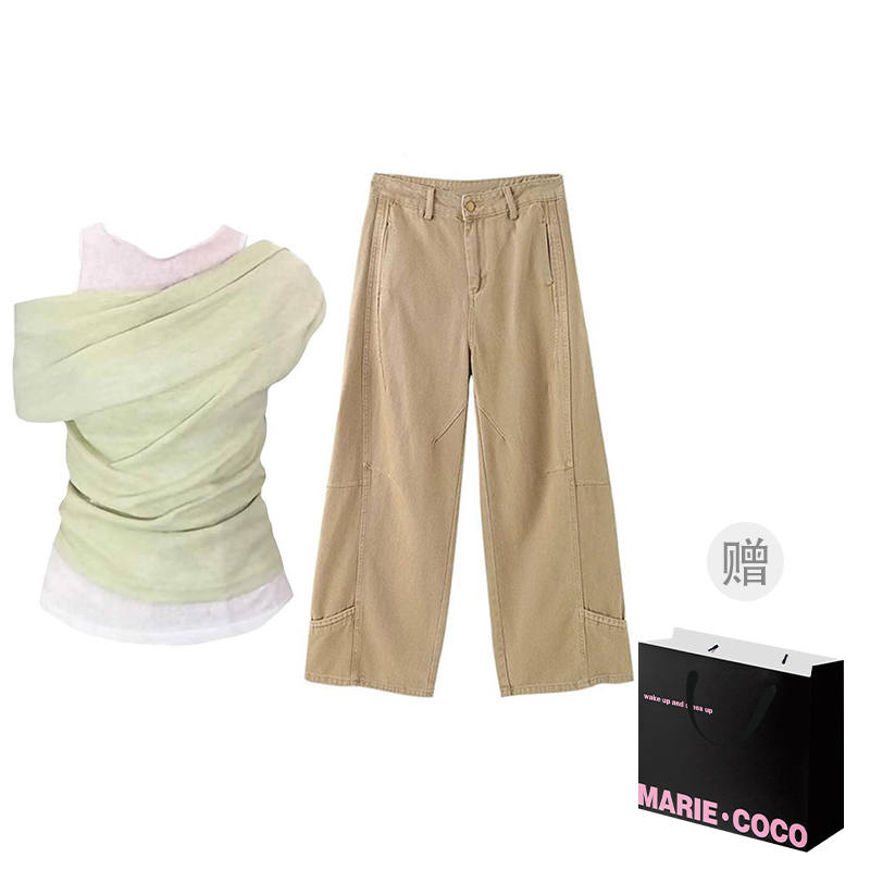 MARIE·COCO Casual Suits Women's Boat Neck Moderate