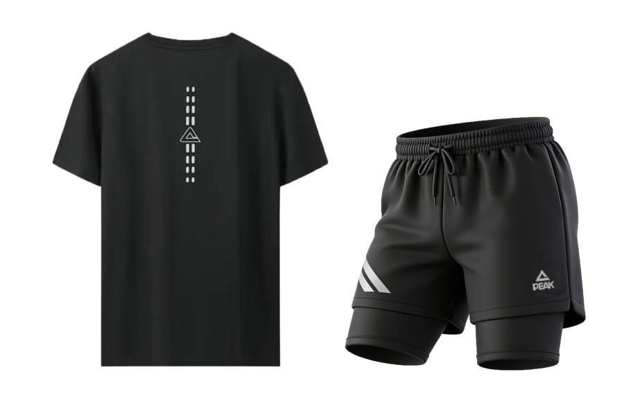 PEAK PEAK Casual Sportswear Unisex Crew Neck Thin
