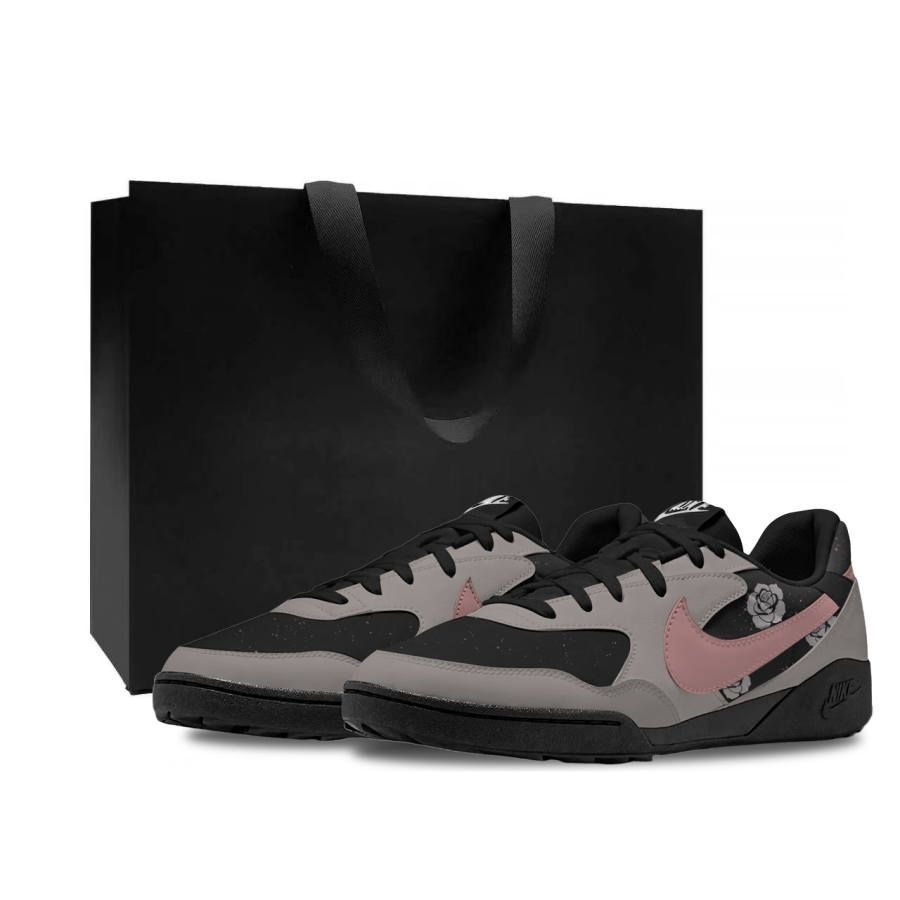 Nike Nike Terra Manta Cushioning Abrasion Resistant Breathable Slip Resistant Low top Casual Shoes Unisex Black Pink Umber