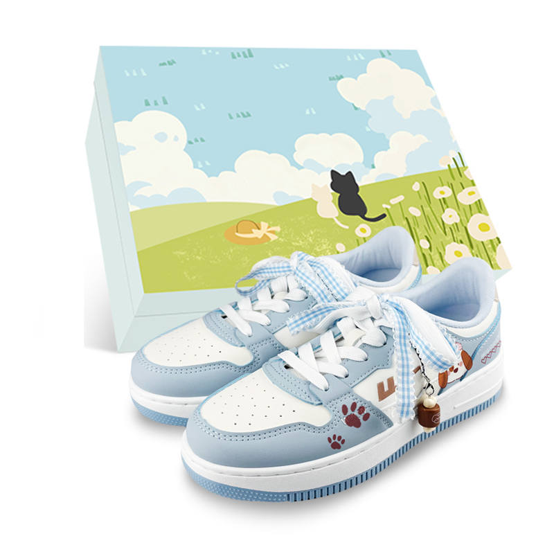 WARRIOR Warrior Low top Skateboard Shoes Unisex White Blue