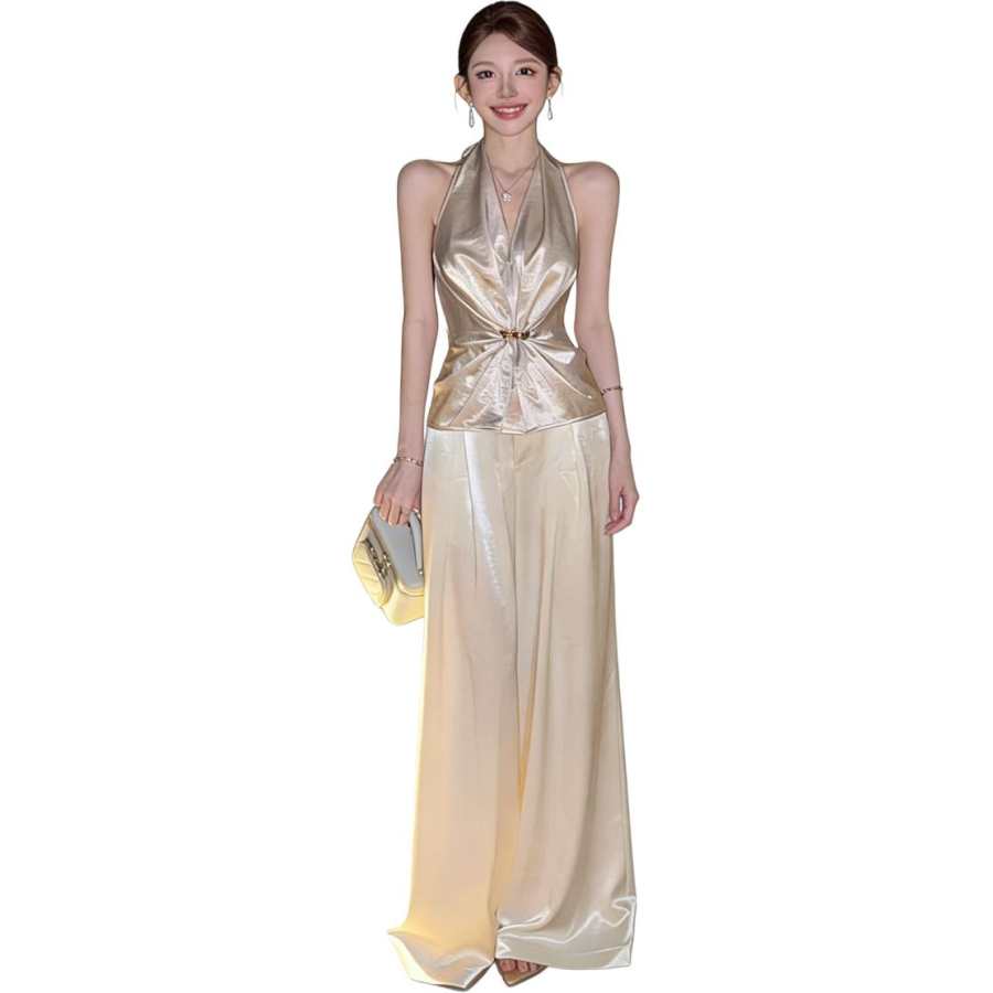 JBBCN Casual Suits Women's V Neck Moderate Long