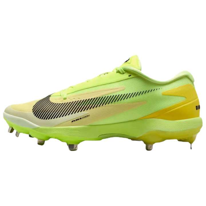 Nike Nike Diamond Support Functional Classification Baseball Shoes Unisex Fluorescent Green Yellow
