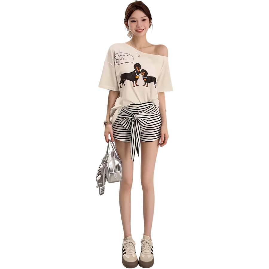 JBBCN JBBCN Casual Suits Women's Asymmetrical Collar Thin Short