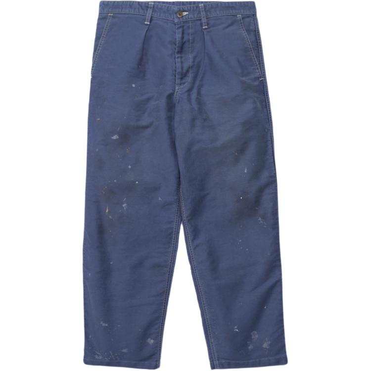 MADNESS Casual Pants Unisex Indigo Moderate Wide Leg Pants