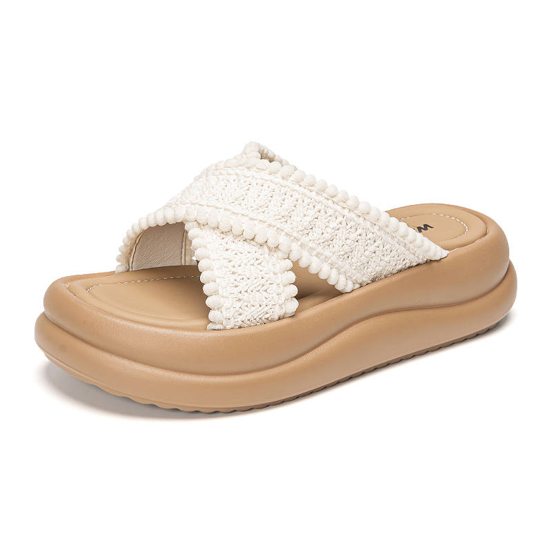 Warrior Woven Cut Out Slip Resistant Abrasion Resistant Slippers Women's