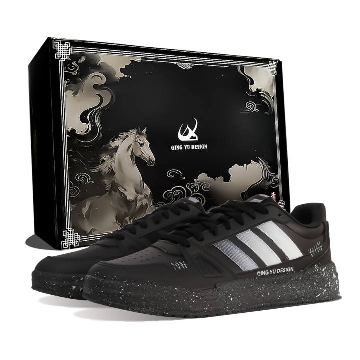 Adidas Adidas LITE BALLER Qingyu, Phantom, Design Feel, Premium, Niche Synthetic Leather