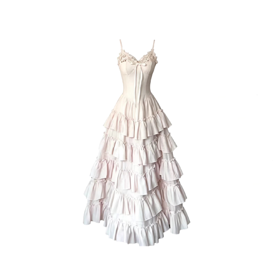 CPAURA Slip Dresses Women's Pink Boat Neck Moderate Long