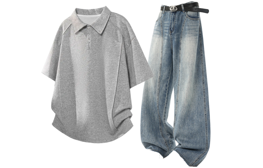 GWAF Casual Sportswear Unisex Lapel Moderate