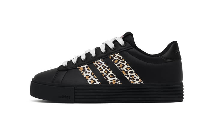 Adidas Adidas Daily Shell Head Leather Lightweight Low top Skateboard Shoes Unisex Leopard Print 4.0