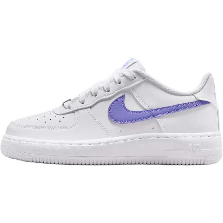 Nike Nike Air Force 1 Genuine Leather Skateboard Shoes White Unisex