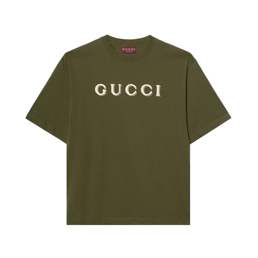 Gucci Embroidery Jersey T-Shirt