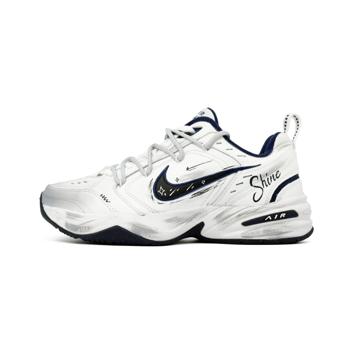Nike Nike Air Monarch 4 Cushioning Slip Resistant Abrasion Resistant Coverage Low top Chunky Sneakers Unisex