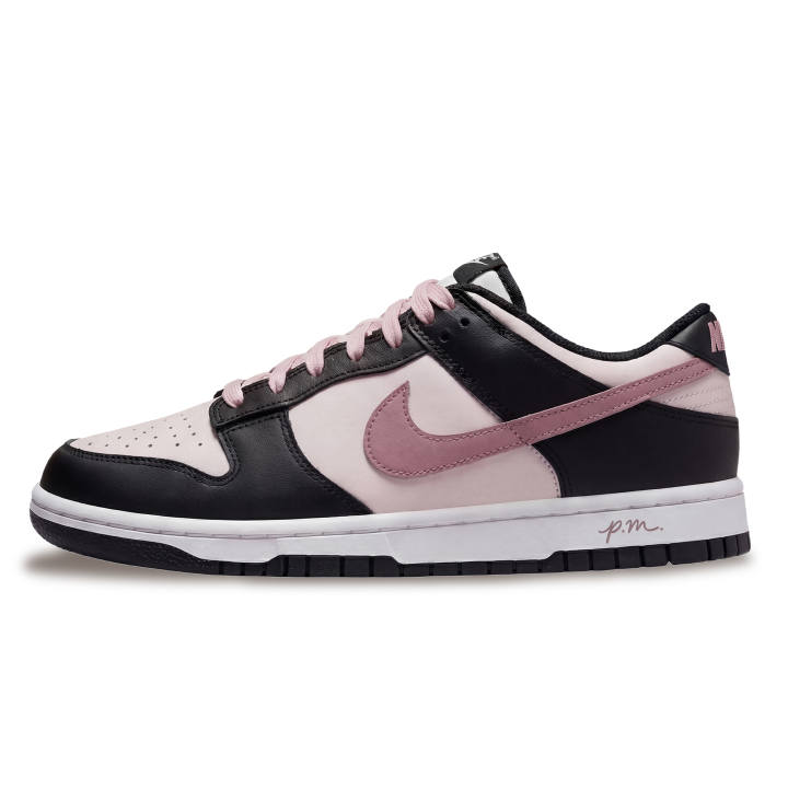 Nike Nike Dunk 'BlackPink Litchi Lemon Tea Abrasion Resistant Low top Skateboard Shoes Unisex Black Pink
