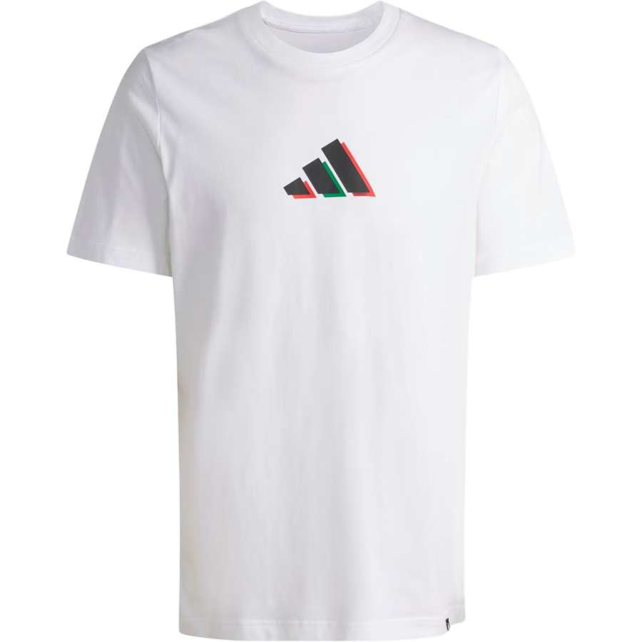 Adidas Adidas Italy T Shirts Men's White Crew Neck