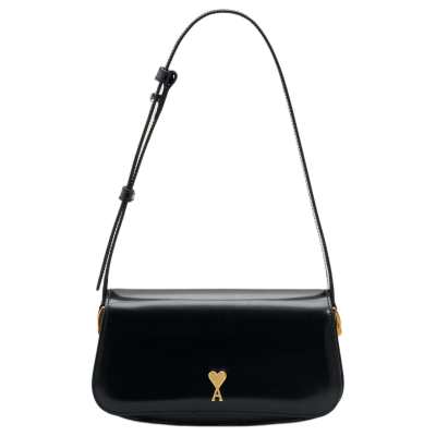 AMIRI Leather Shoulder Bag Women's Black