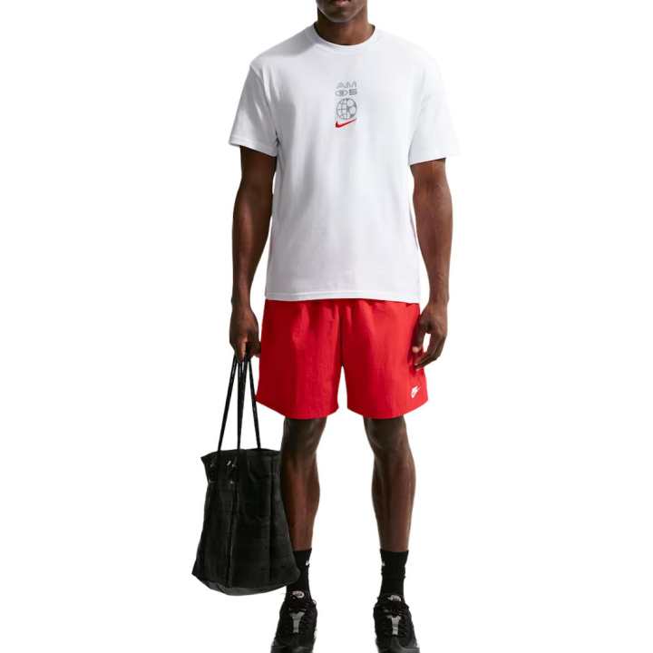 Nike Nike Sportswear T Shirts Men's White Crew Neck