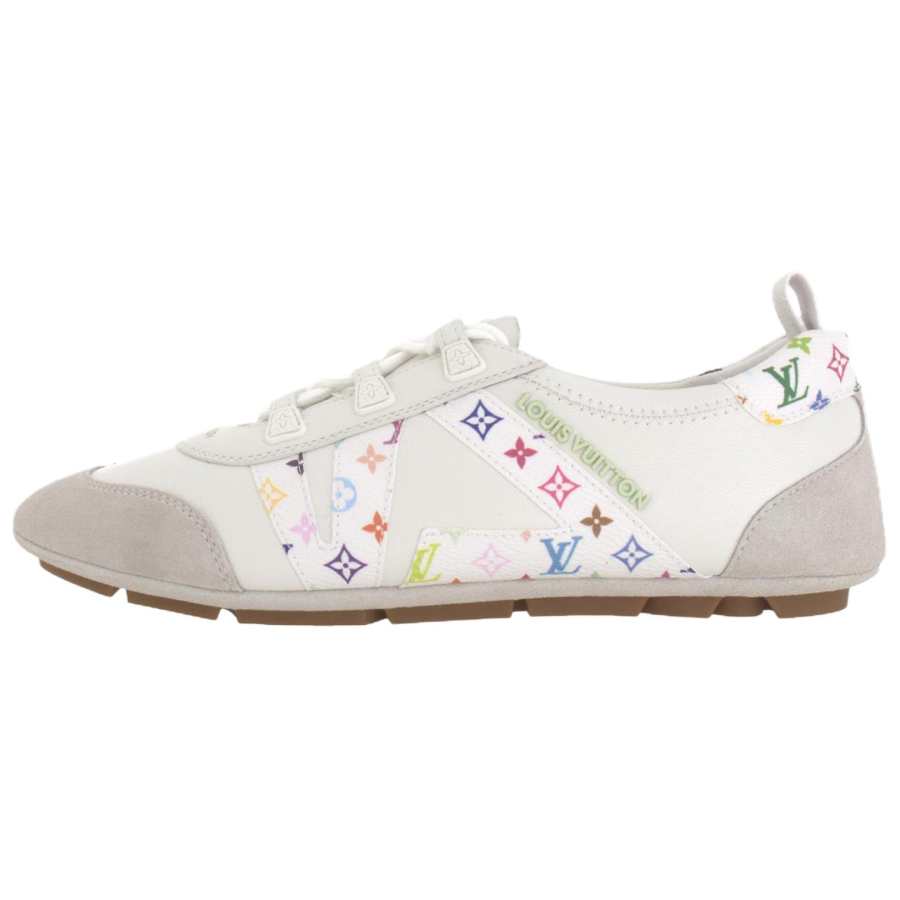 LOUIS VUITTON X Takashi Murakami, Collaboration Sneakerina Low top Casual Shoes Women's White