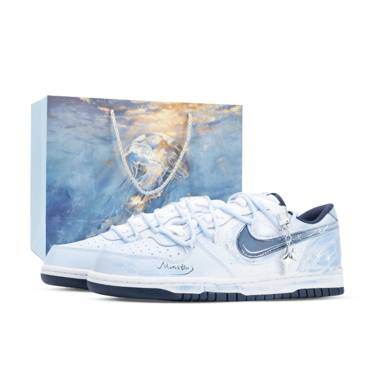 Nike Nike Big Monster Lab, Wave Treading Star Seeker Slip Resistant Abrasion Resistant Low top Skateboard Shoes Unisex