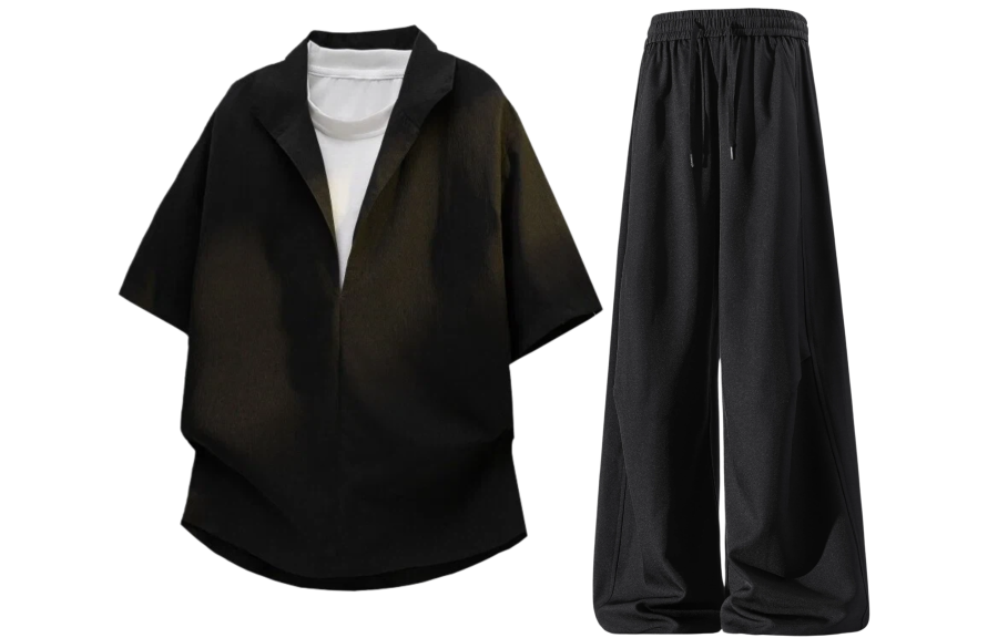 GWAF Casual Sportswear Unisex V Neck Moderate