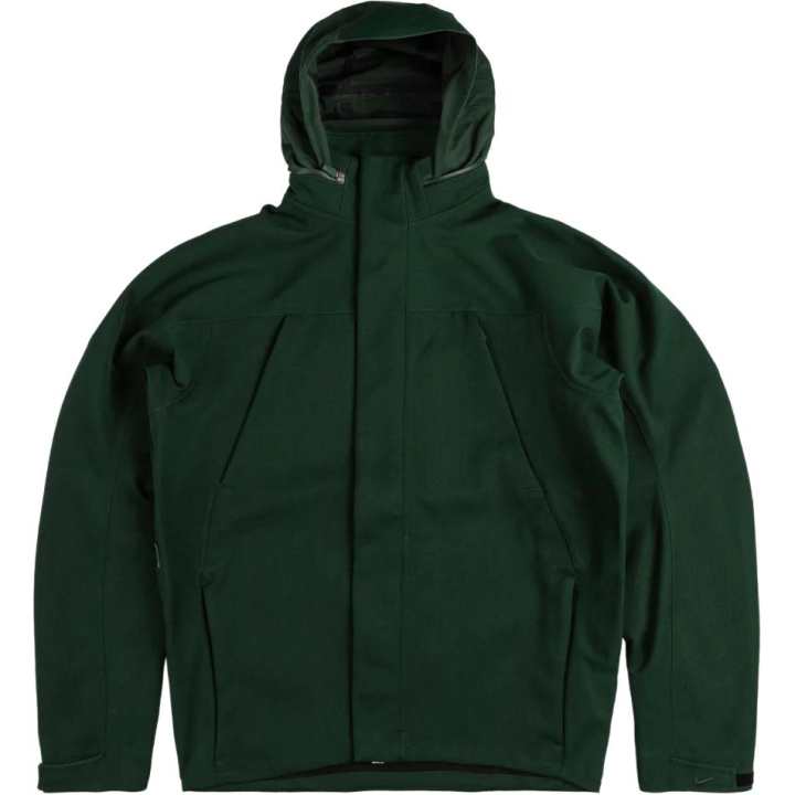 Nike Nike Jackets Unisex Green Hooded Non Detachable Moderate Other