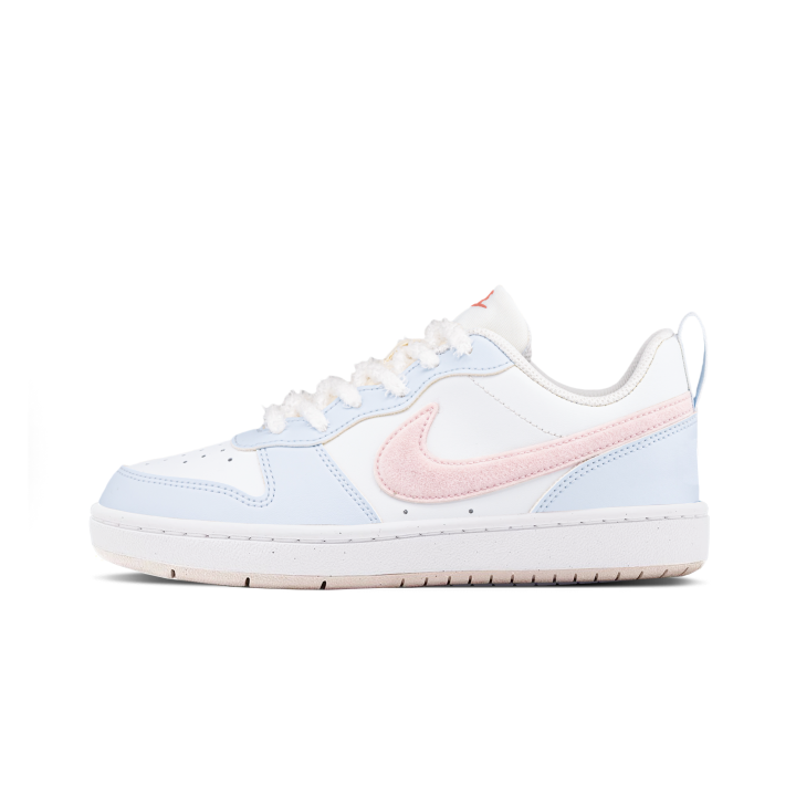 Nike Nike Court Borough Low top Skateboard Shoes Unisex Pink White