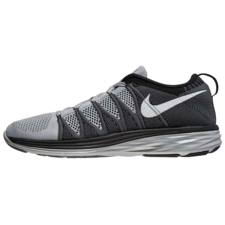 Nike Nike Flyknit Lunar 2 Running Shoes Unisex Wolf Gray