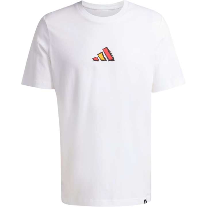 Adidas Adidas Spain T Shirts Men's White Crew Neck