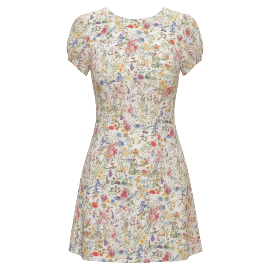 FINDSME GAGA Short Sleeved Dress Women's