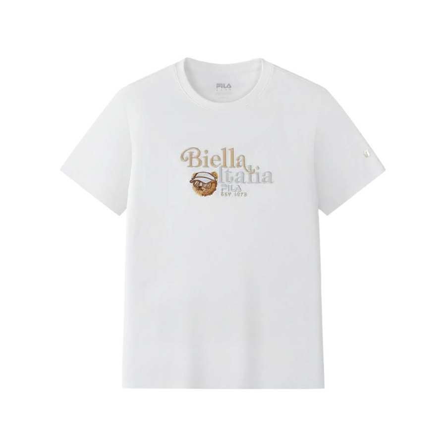 FILA KIDS T Shirts Crew Neck Moderate