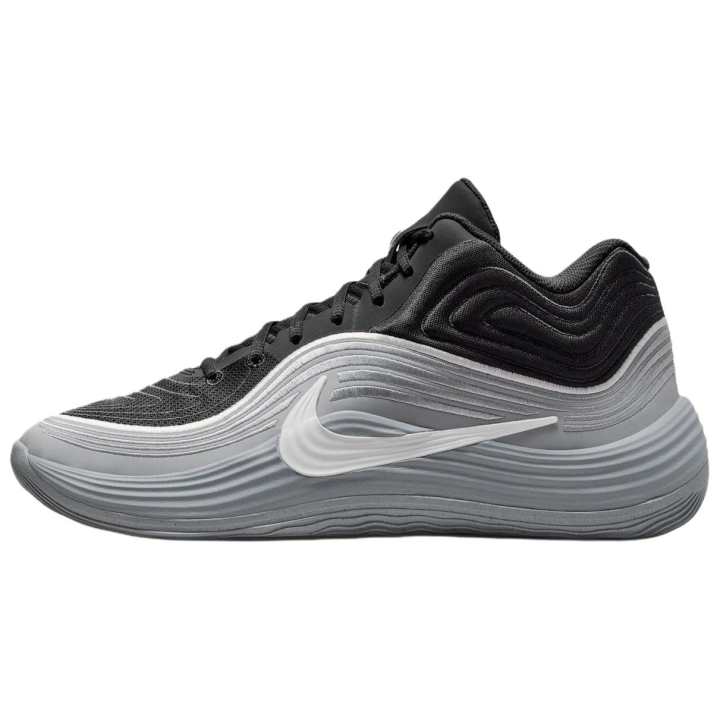 Nike Nike Precision 8 Mid top Basketball Shoes Unisex Gray Black