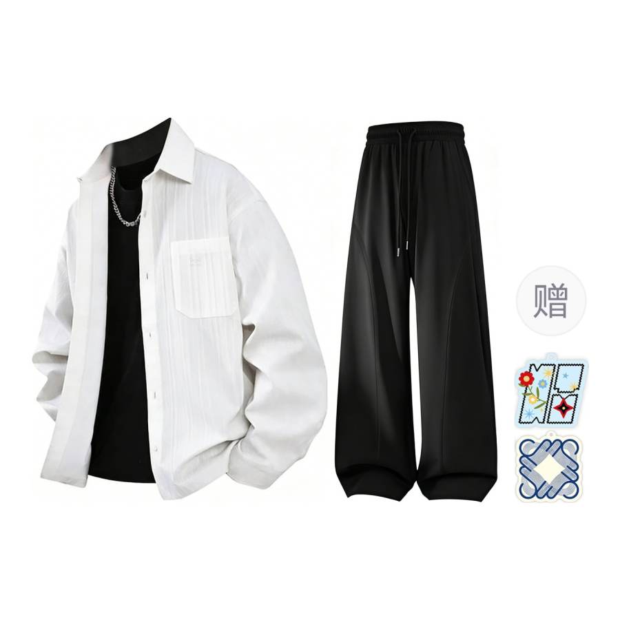 MIIOW Casual Sportswear Unisex Lapel Moderate