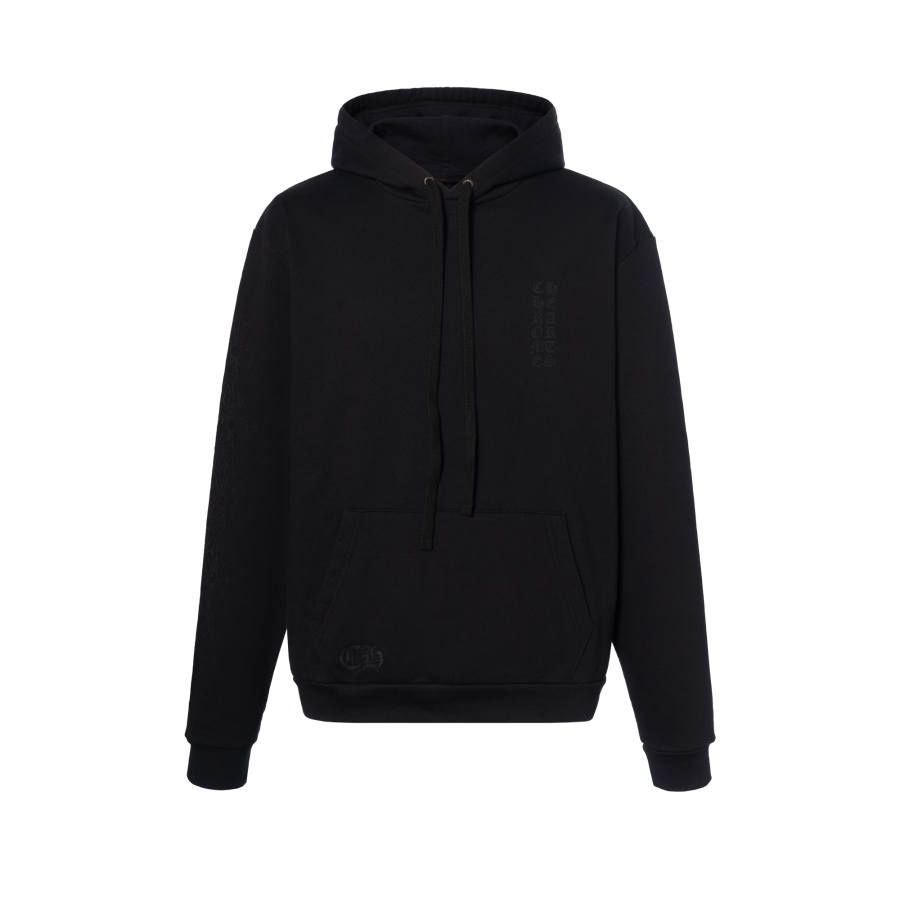 Chrome Hearts Sweatshirts Men's Black Hooded Non Detachable Moderate Other
