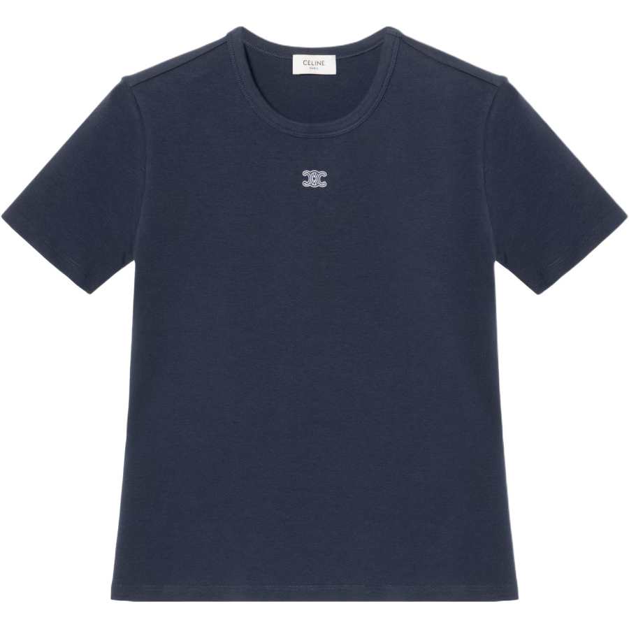 CELINE CELINE Triomphe SS26 Regular Sleeve T Shirt Women's