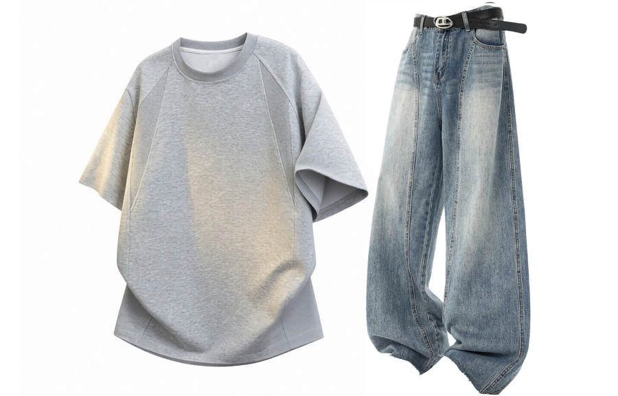 GWAF Casual Sportswear Unisex Crew Neck Moderate