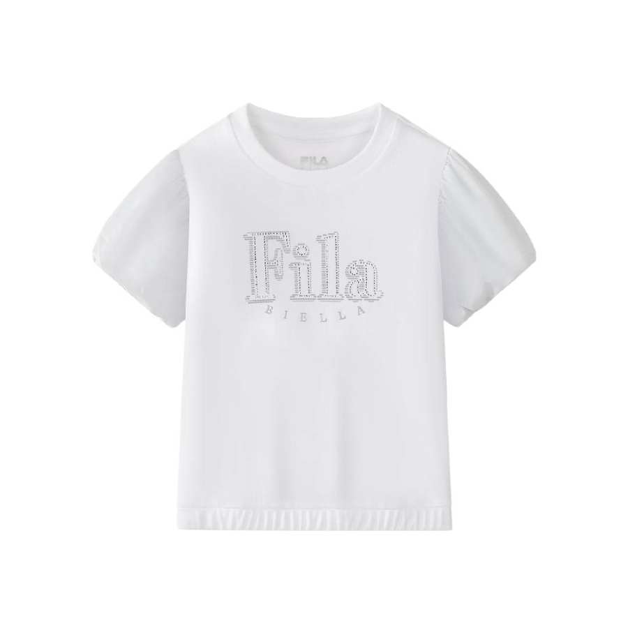 FILA KIDS T Shirts Crew Neck Moderate