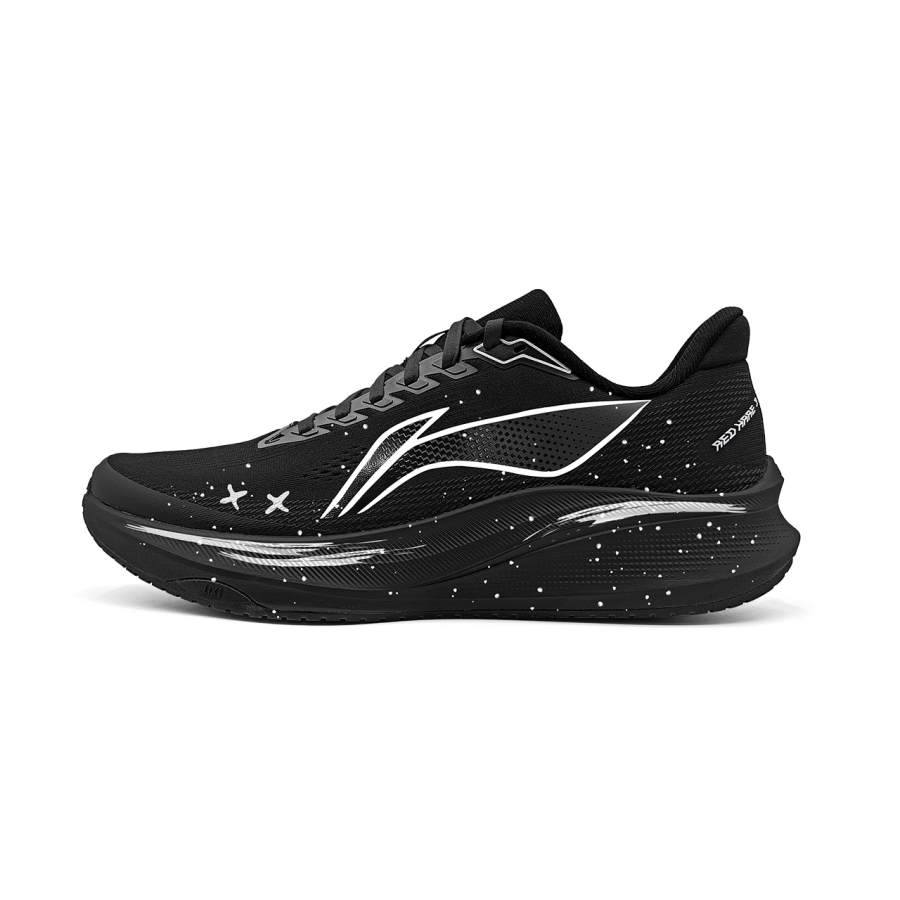 Li-Ning Li Ning Low top Running Shoes Men's Black White